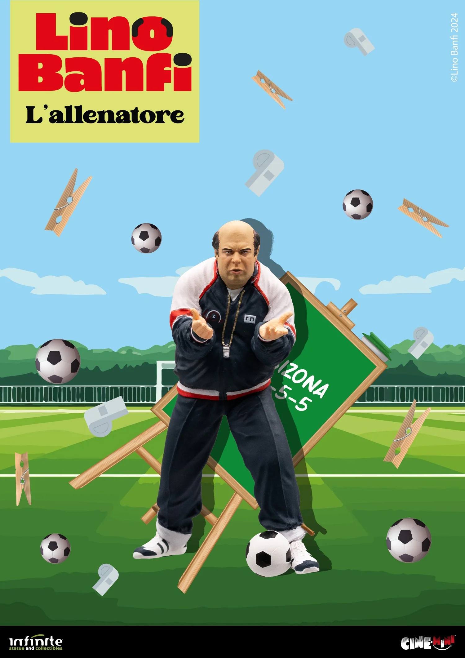 Action Figure da collezione Lino Banfi L'Allenatore - Image 2