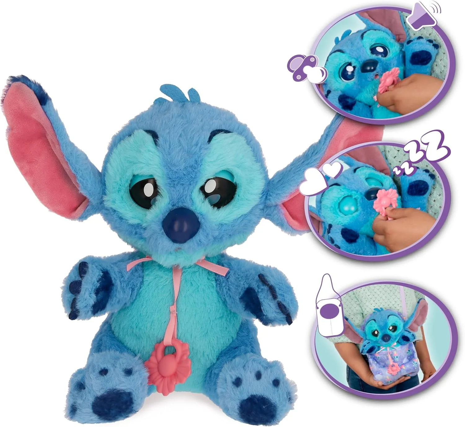 Baby Paws Stitch peluche interattivo - Image 2