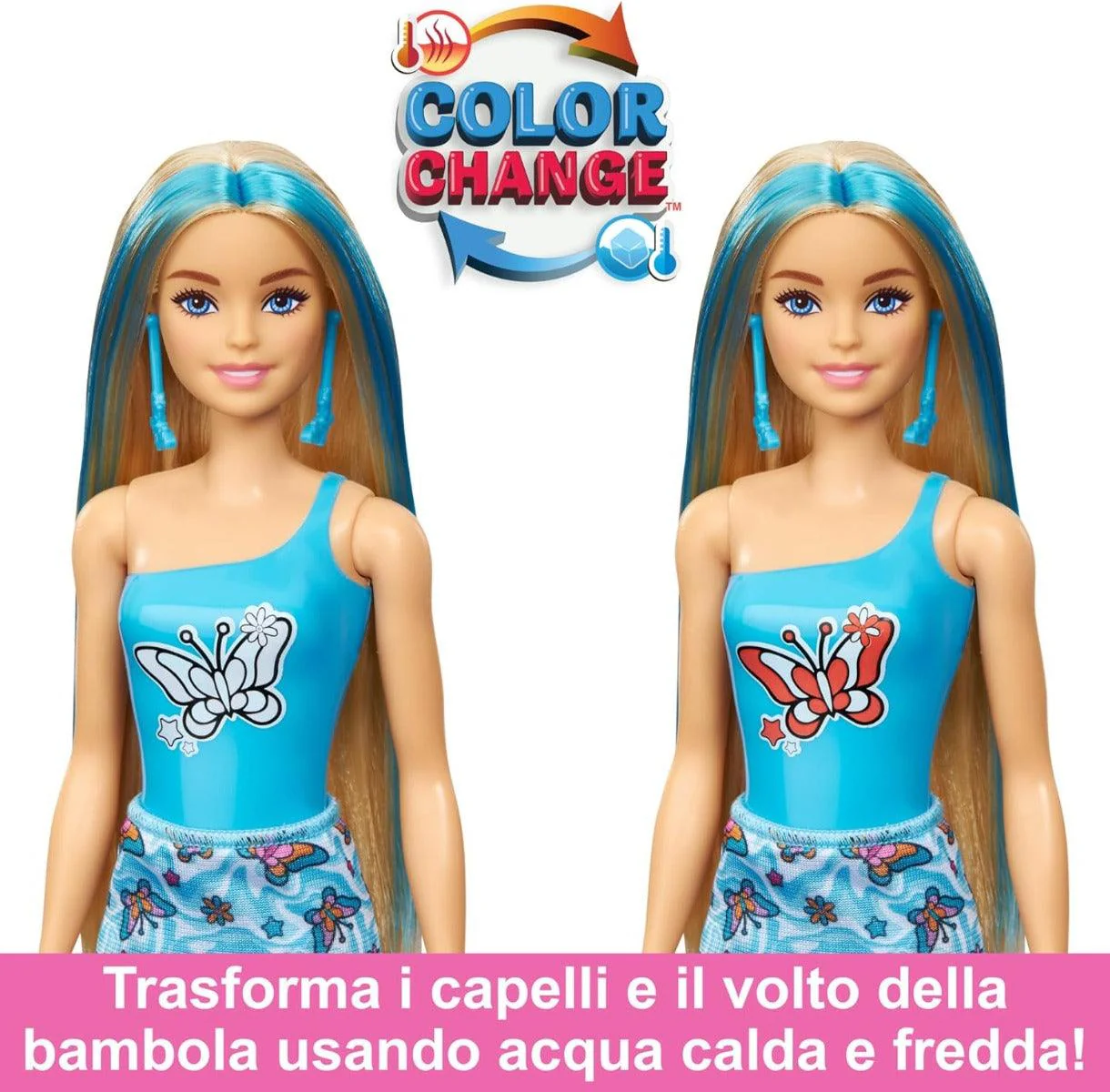 Barbie Color Reveal Multicolor Serie Arcobaleno - Image 3
