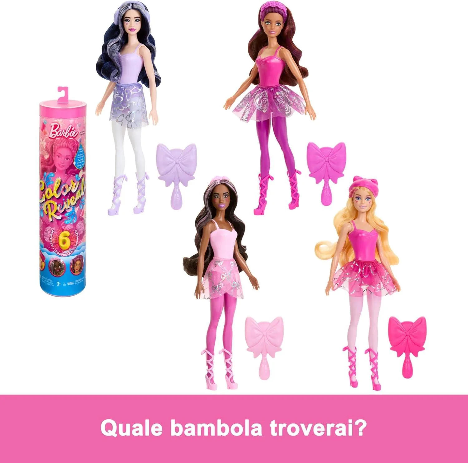 Barbie Color Reveal Serie Ballerine - Image 2