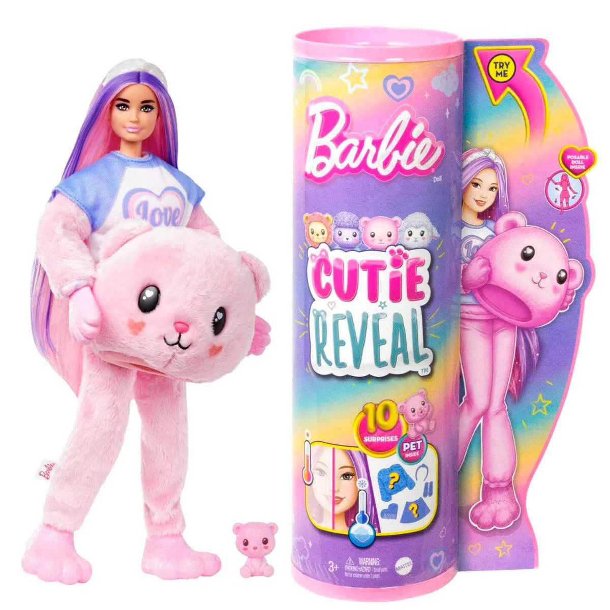 Barbie Cutie Reveal - Serie Pigiamini - Image 3