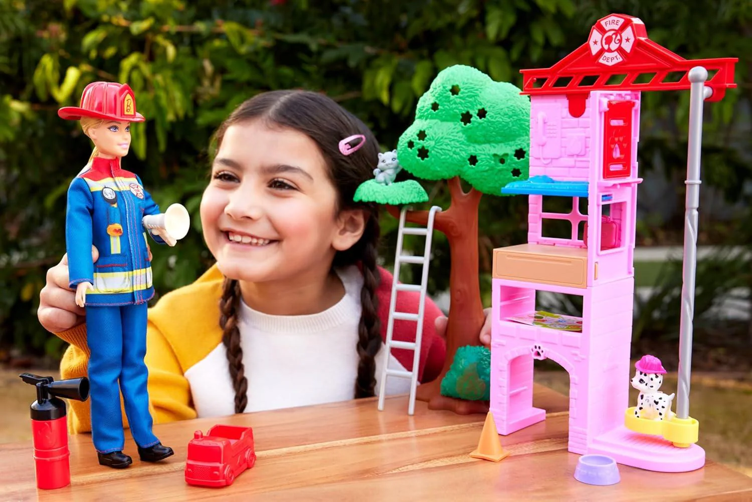 Barbie Playset Vigilessa Del Fuoco - Image 2