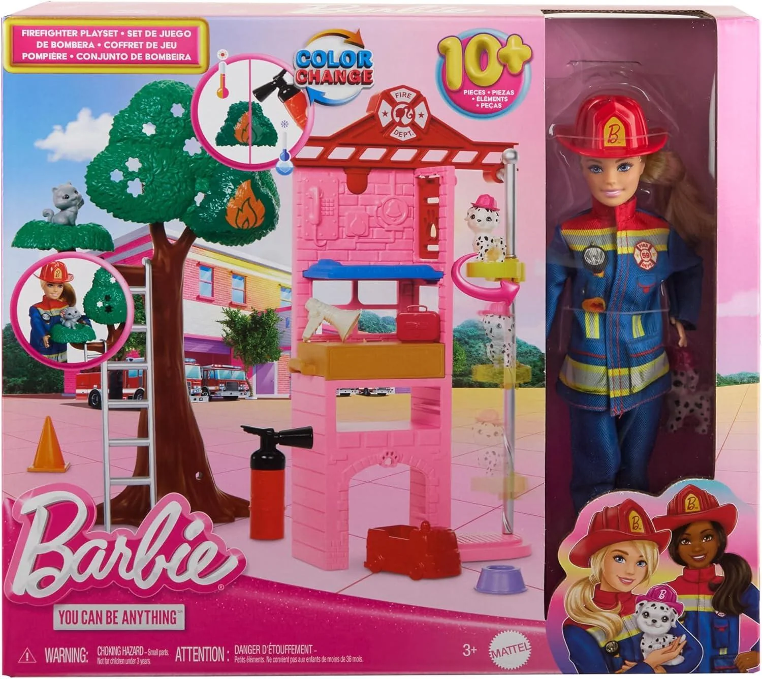 Barbie Playset Vigilessa Del Fuoco - Image 4
