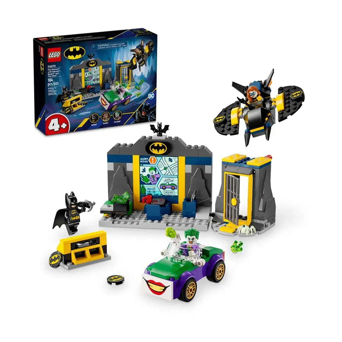 Batcaverna con Batman, Batgirl e The Joker 76272