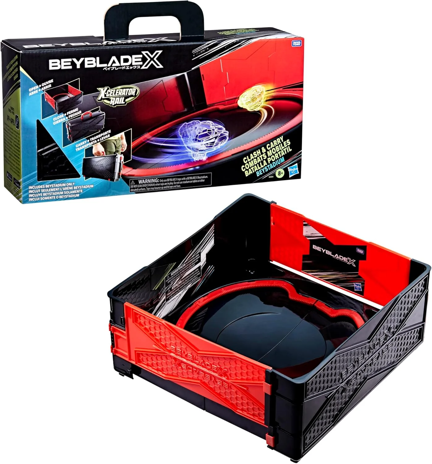 Beyblade X Beystadium Clash and Carry