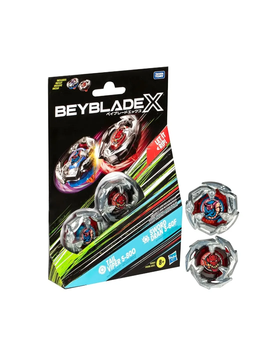 Beyblade X Dual Pack set con due trottole - Image 2