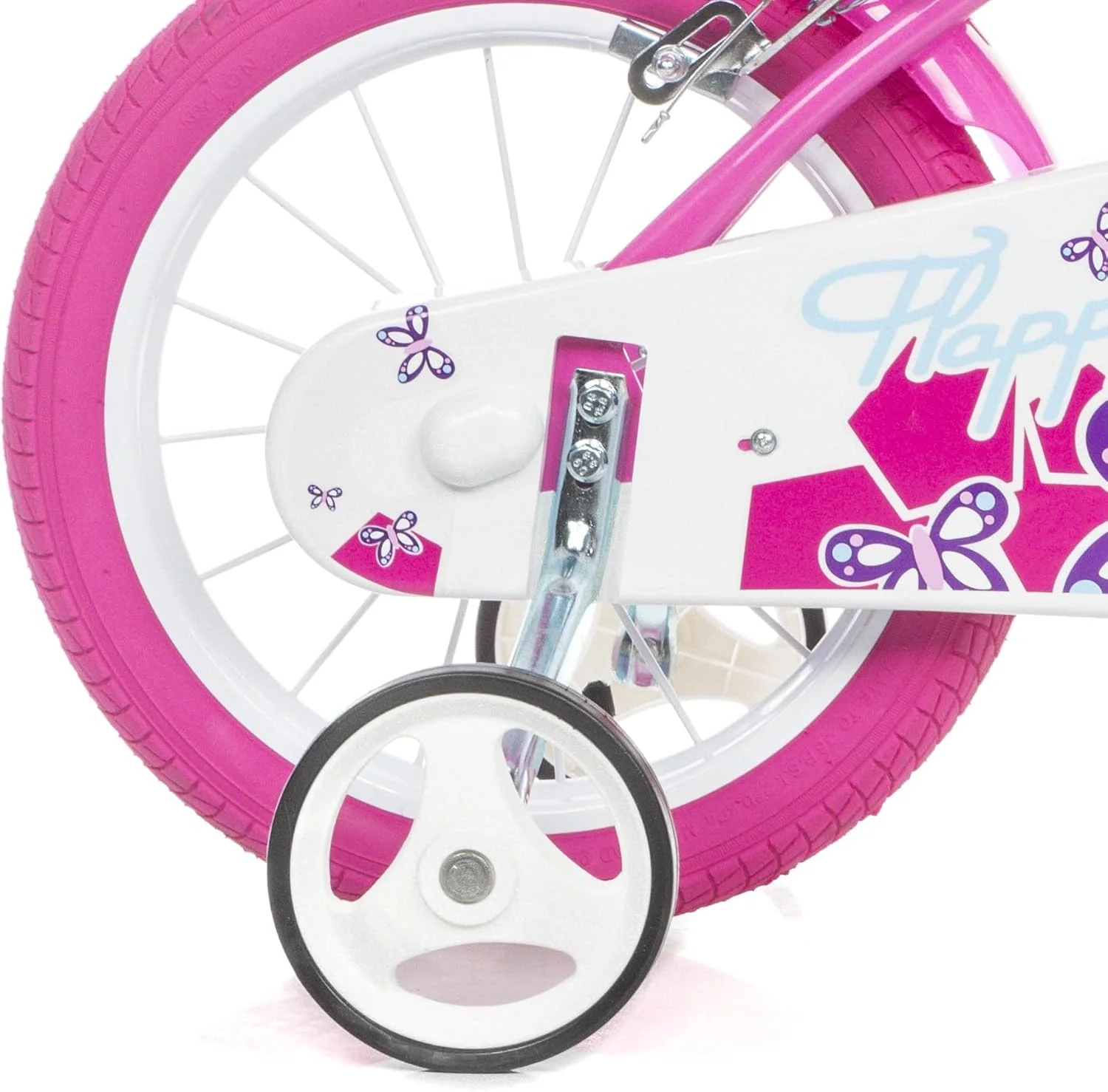 Bici per bambina Flappy 14" con doppi freni e ruote in acciaio - Image 9