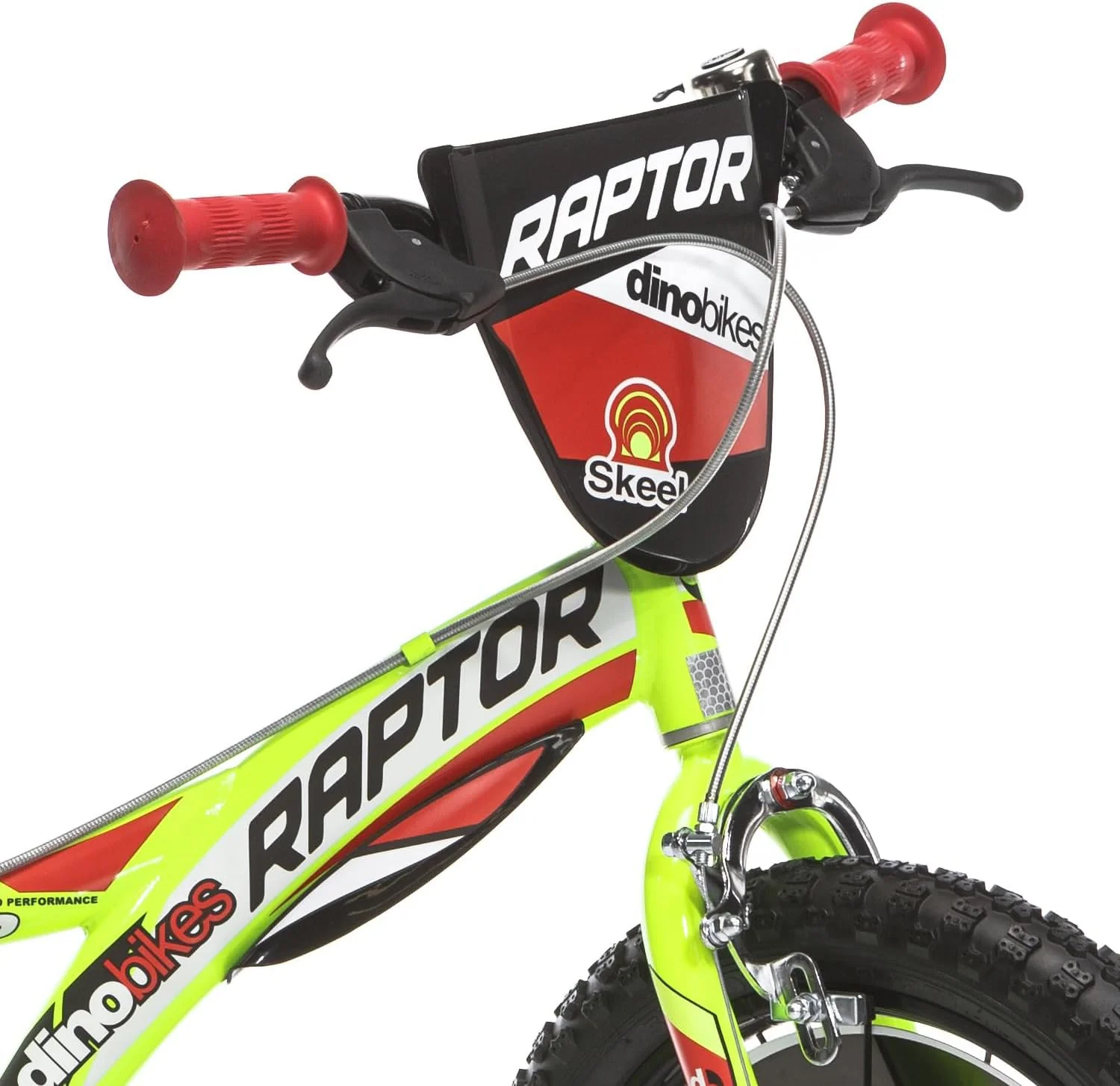 Bici per bambino Raptor 16" con doppi freni, telaio e ruote in acciaio - Image 2