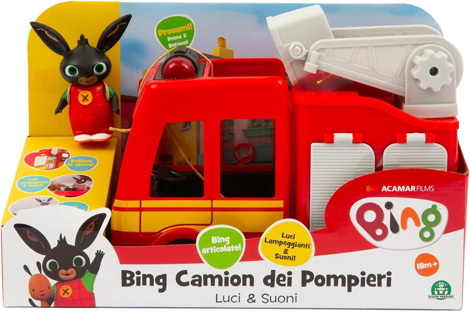 Bing - Camion dei Pompieri con Luci e Suoni - Image 2
