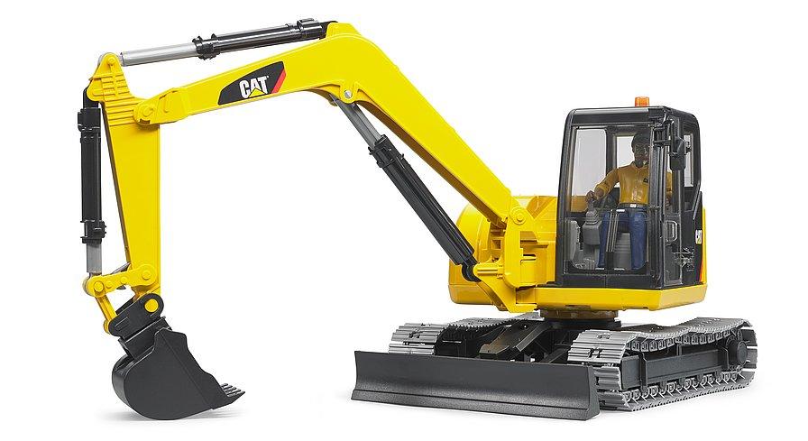 Bruder - CAT Mini Scavatore con Figura 2466 - Image 2
