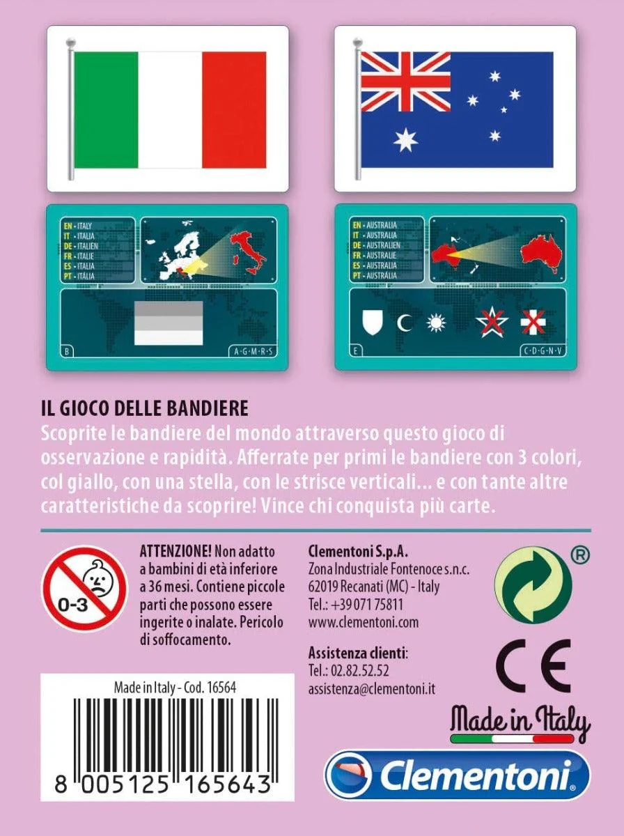 Clementoni - Il gioco delle Bandiere - Image 2