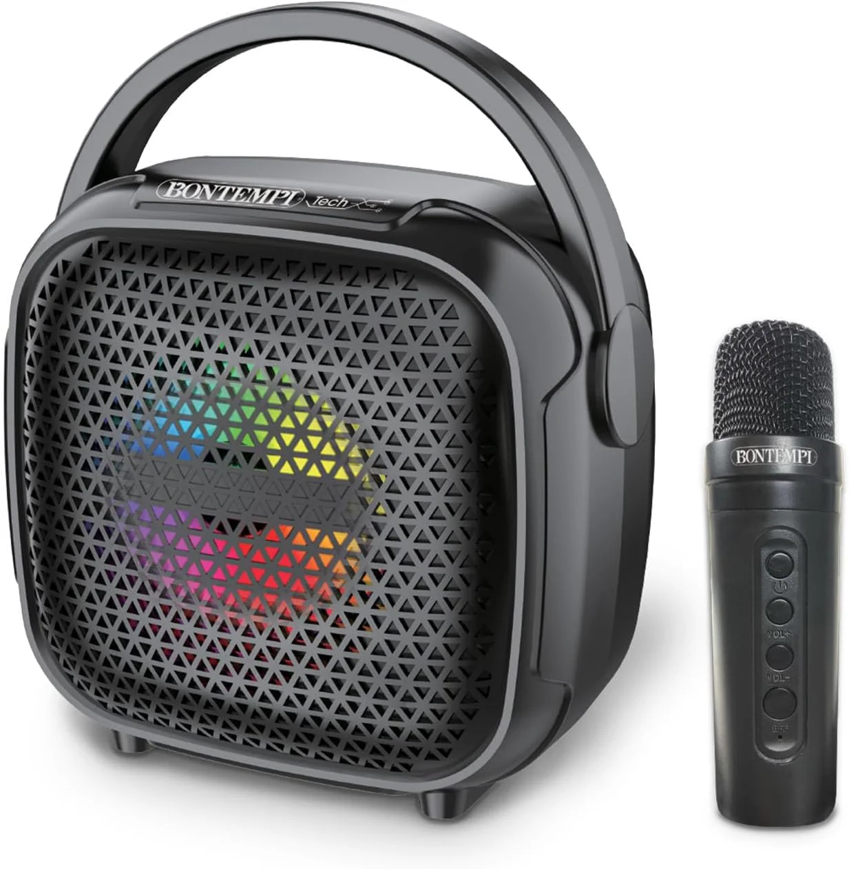 Cassa Amplificatore Wirless con microfono e Luci RGB