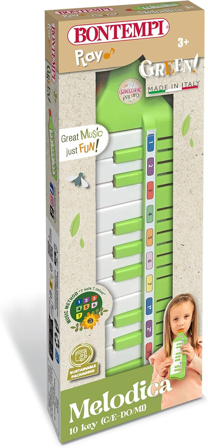 Clavietta Green a 10 tasti per suonare le note Do e Mi - Image 2