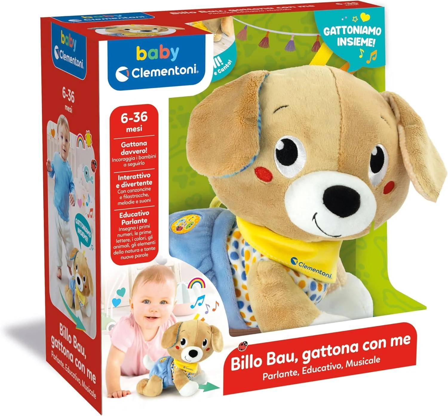 Clementoni - Cagnolino Gattona con Me - Image 2