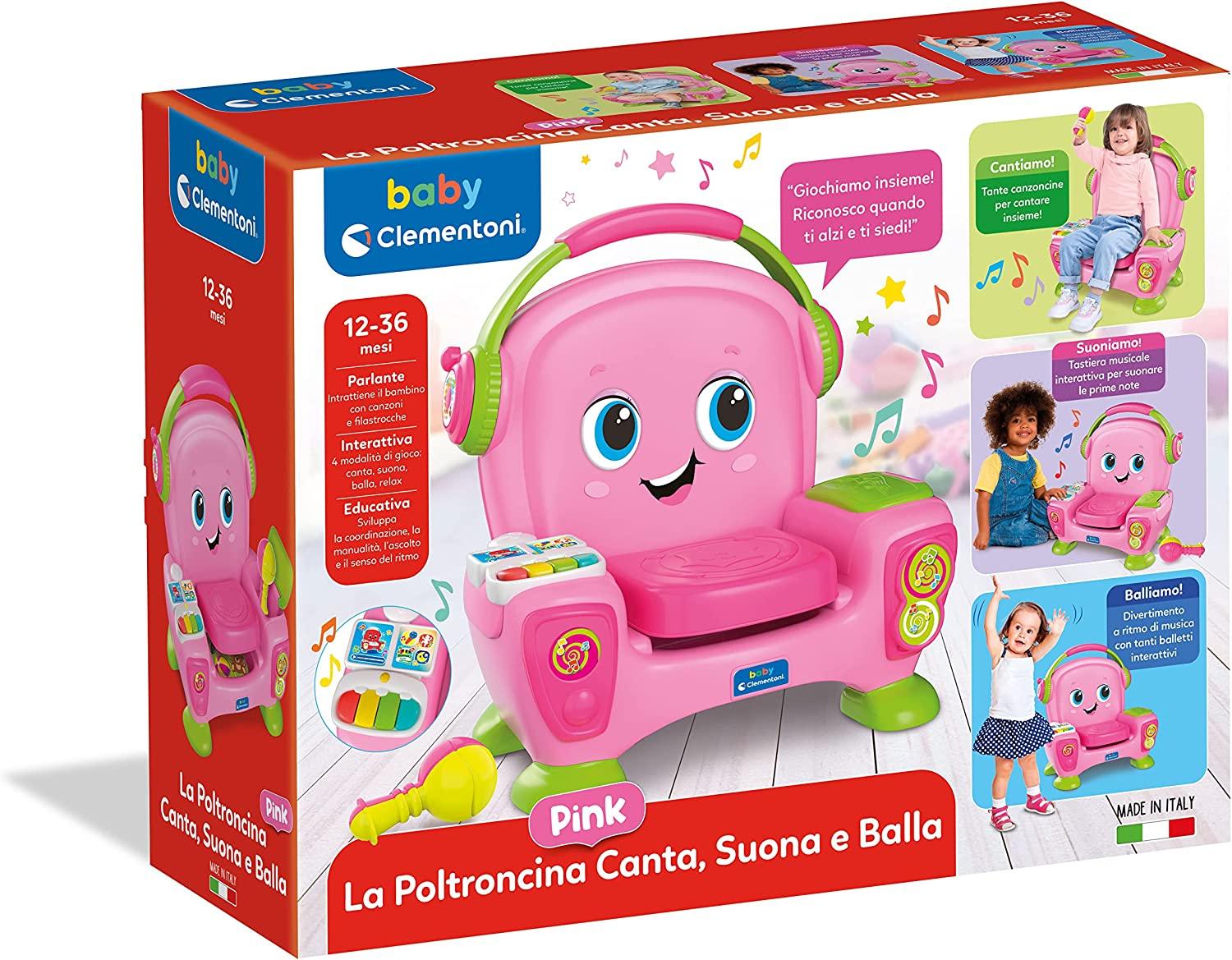 Clementoni - Canta Suona E Balla Poltroncina Rosa - Image 2