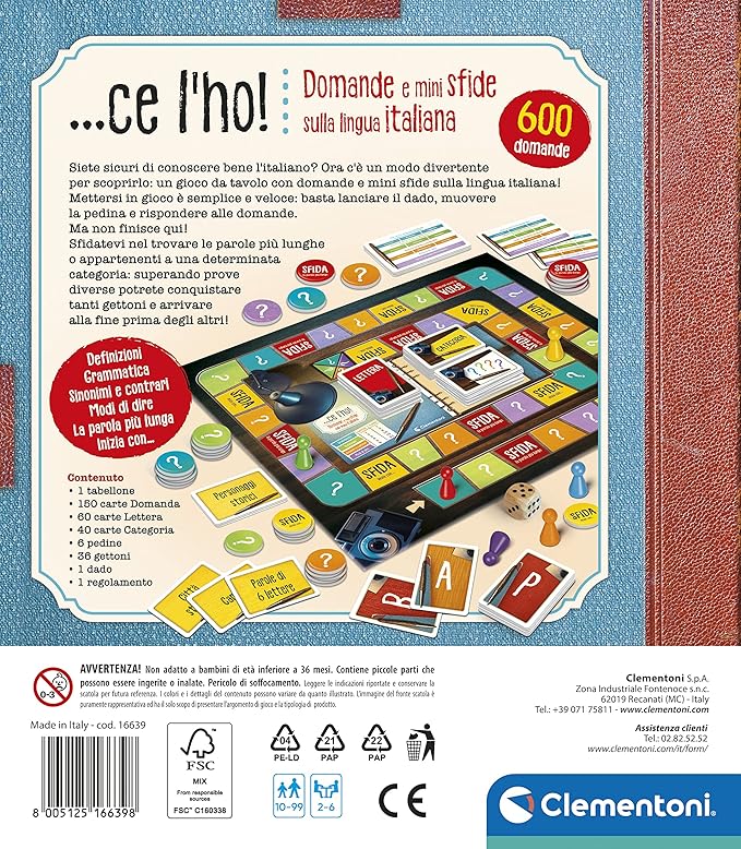 Ce l'ho! Gioco Mini Sfide e domande sulla lingua Italiana - Image 3