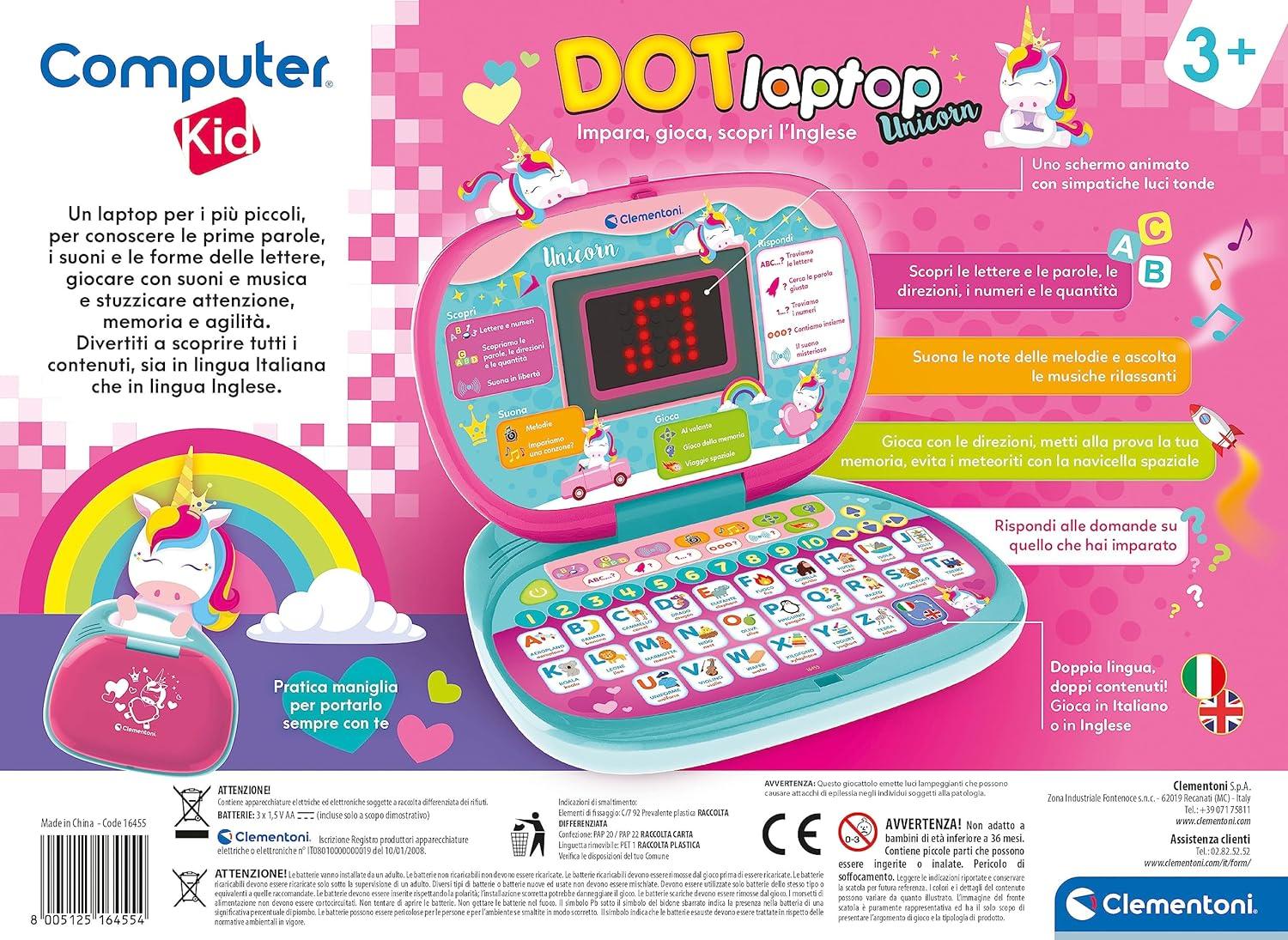 Clementoni - DOT Laptop Unicorn - Image 3