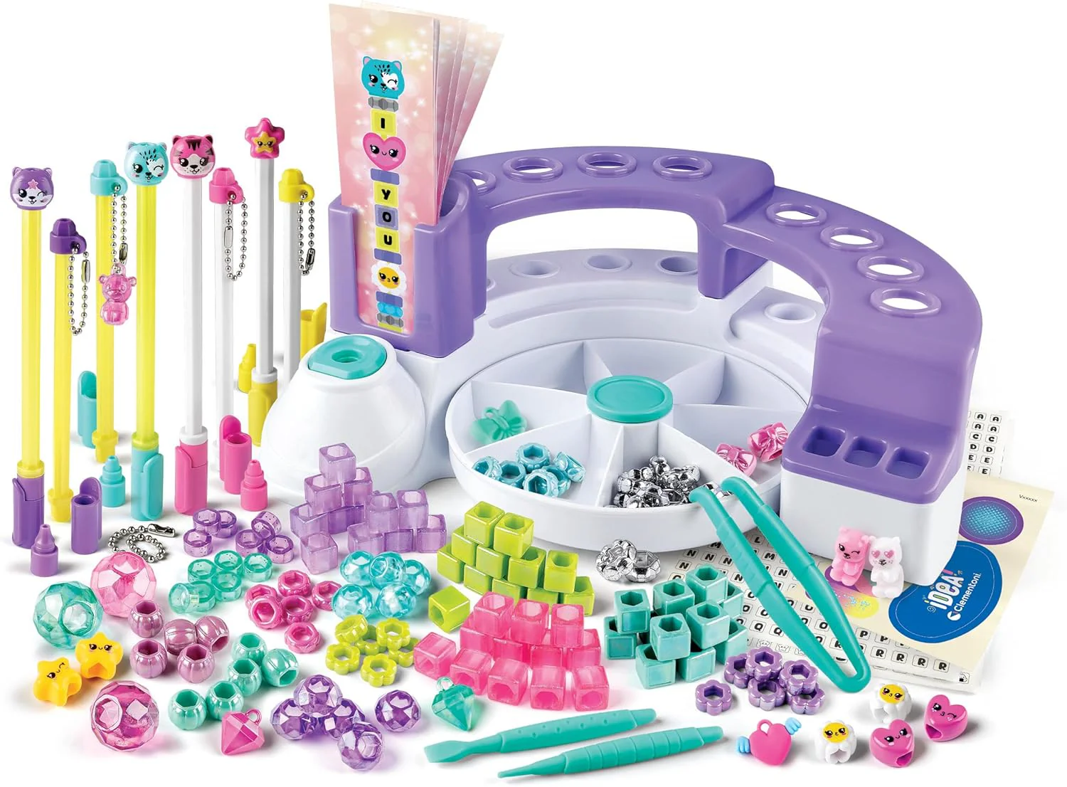 Clementoni Idea - Laboratorio delle Penne Message con 100+ accessori e 8 penne personalizzabili - Image 3