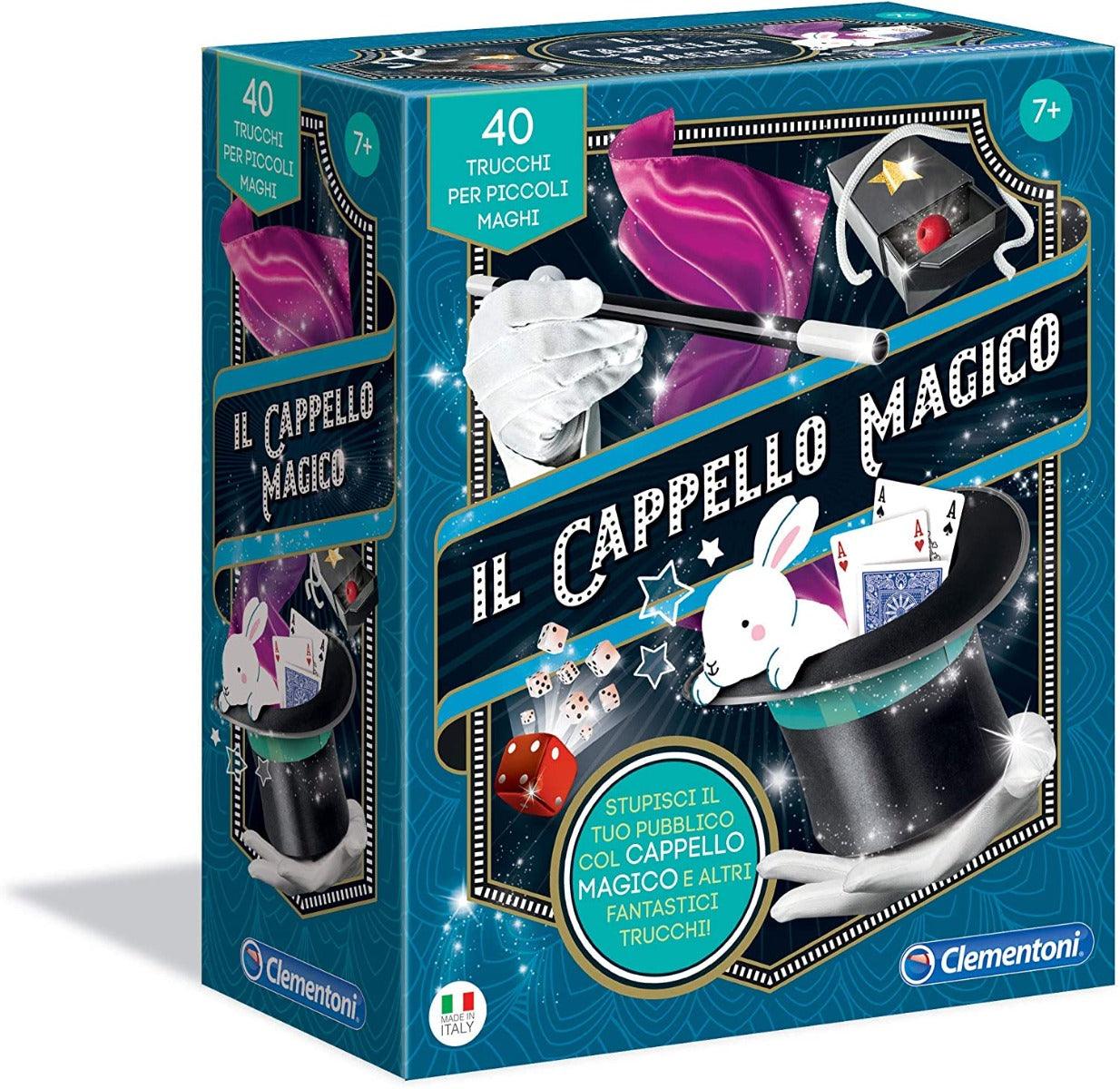 Clementoni - Il Cappello Magico con 40 trucchi per piccoli maghi
