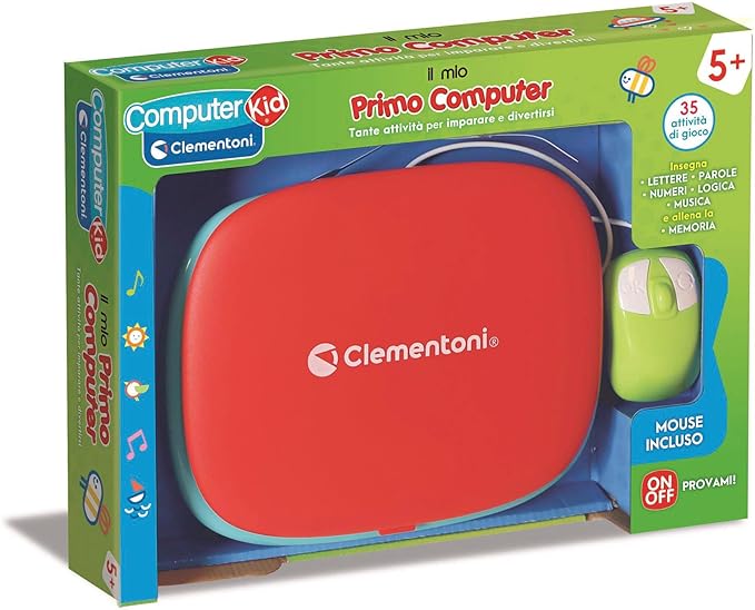 Clementoni - Il Mio Primo Computer con mouse e schermo LCD