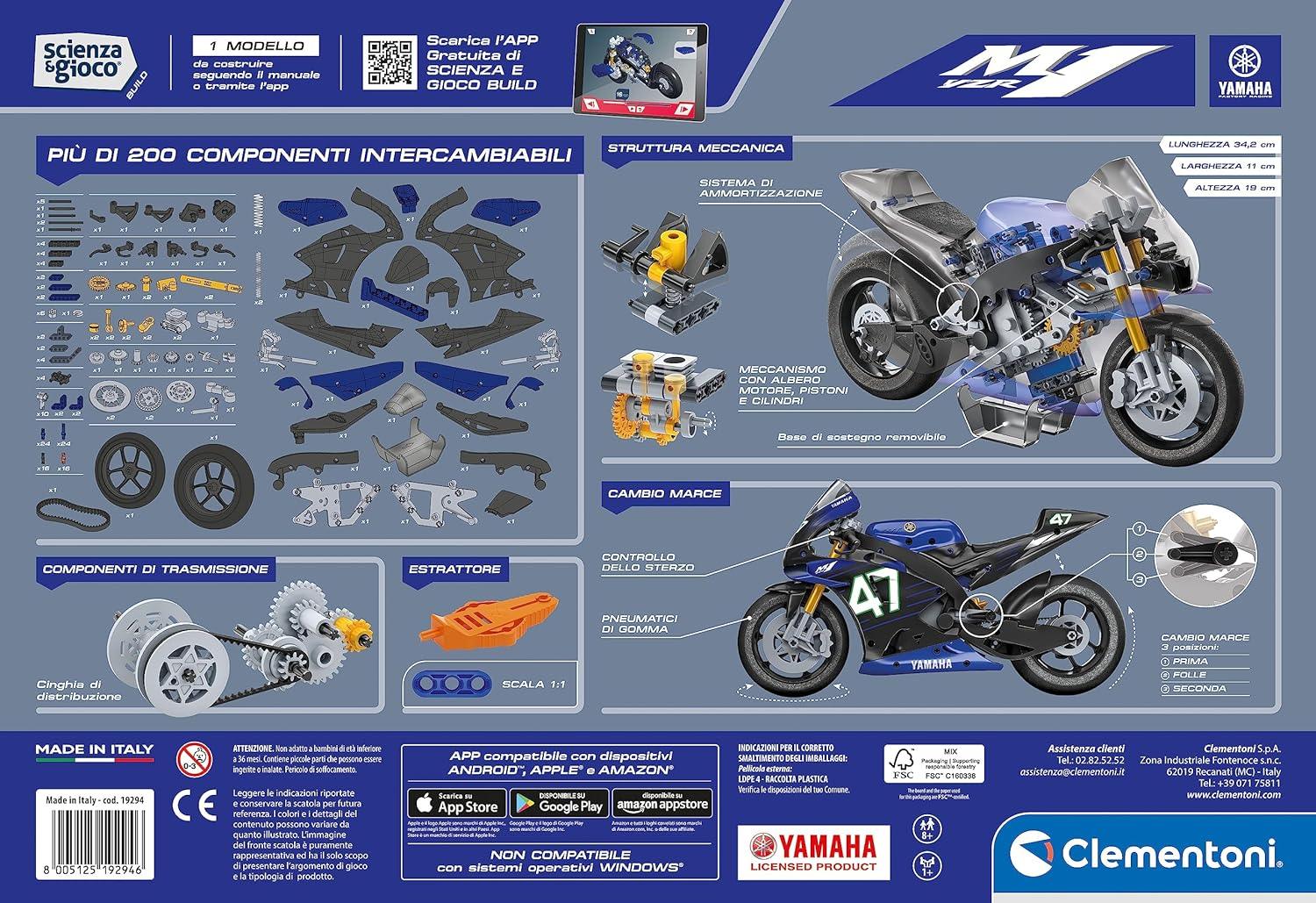 Clementoni - Modellino Yamaha M1 - Image 3