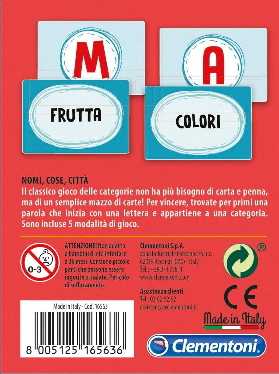 Clementoni - Nomi, Cose, Città 16563 - Image 2