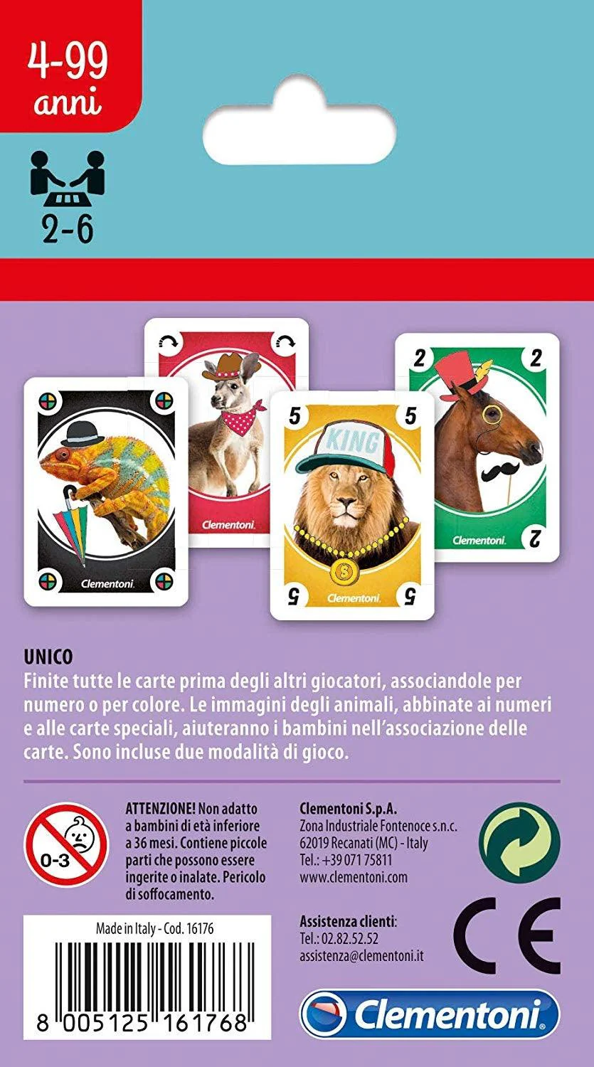 Clementoni - Sapientino Gioco di Carte con Animali Unico - Image 3