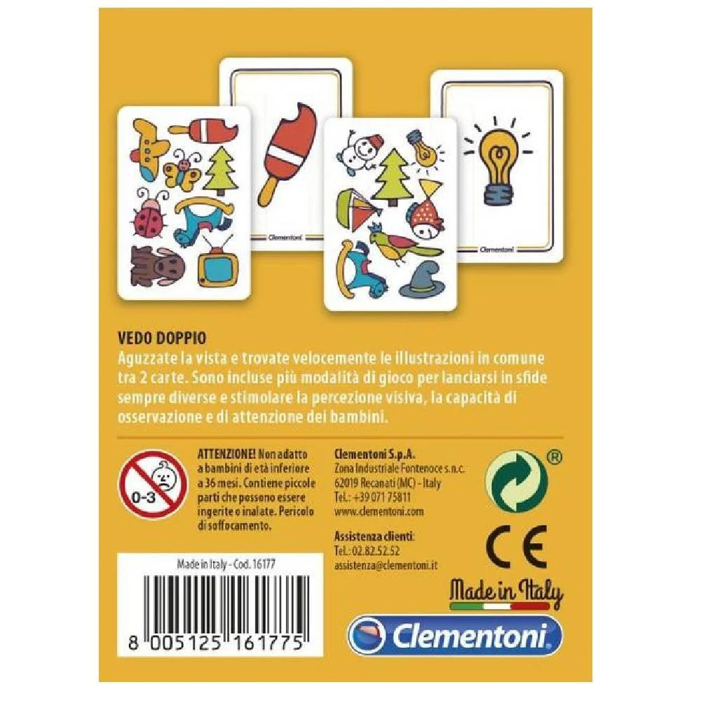 Clementoni - Sapientino Gioco di Carte Vedo Doppio - Image 2