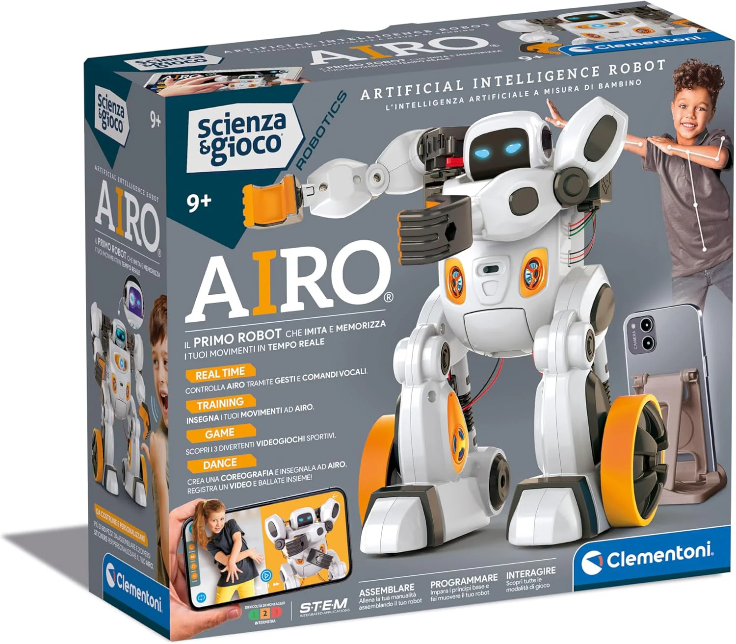 Clementoni - Scienza & Gioco - Airo Robot Artificial Intelligence - Image 2