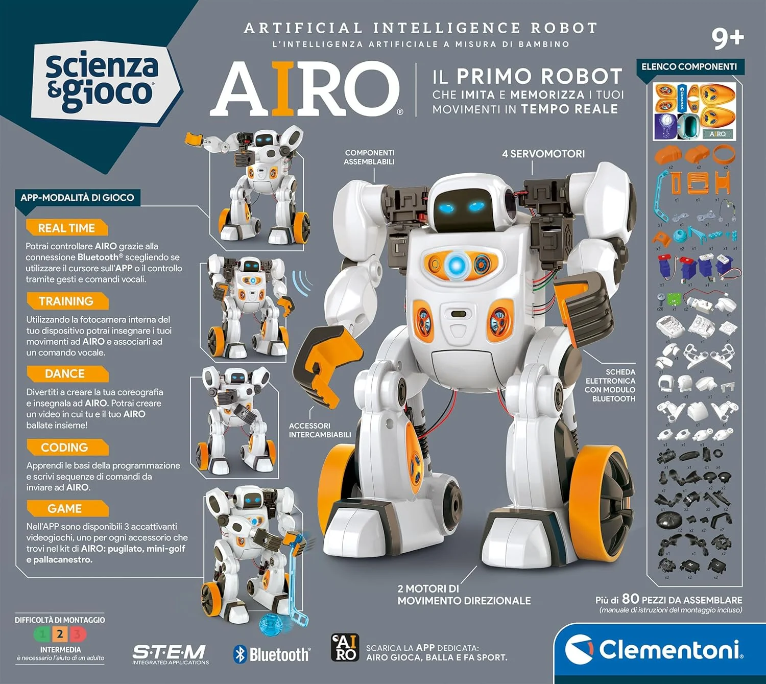Clementoni - Scienza & Gioco - Airo Robot Artificial Intelligence - Image 3