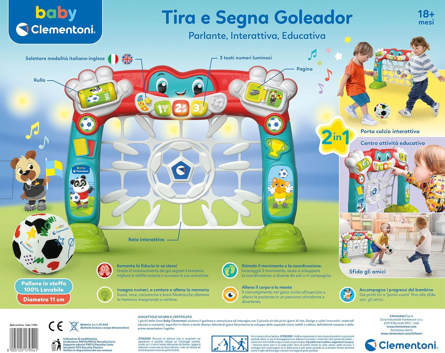 Clementoni - Tira e Segna Goleador - Image 4