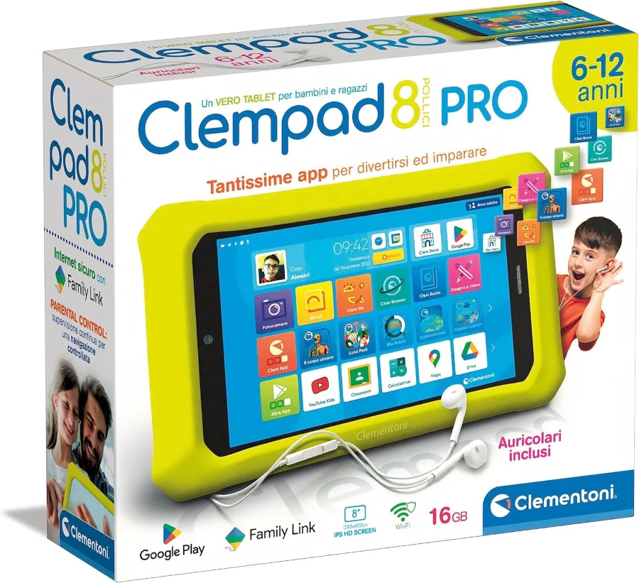 Clempad  8" Pro 6-12 Anni - Image 2