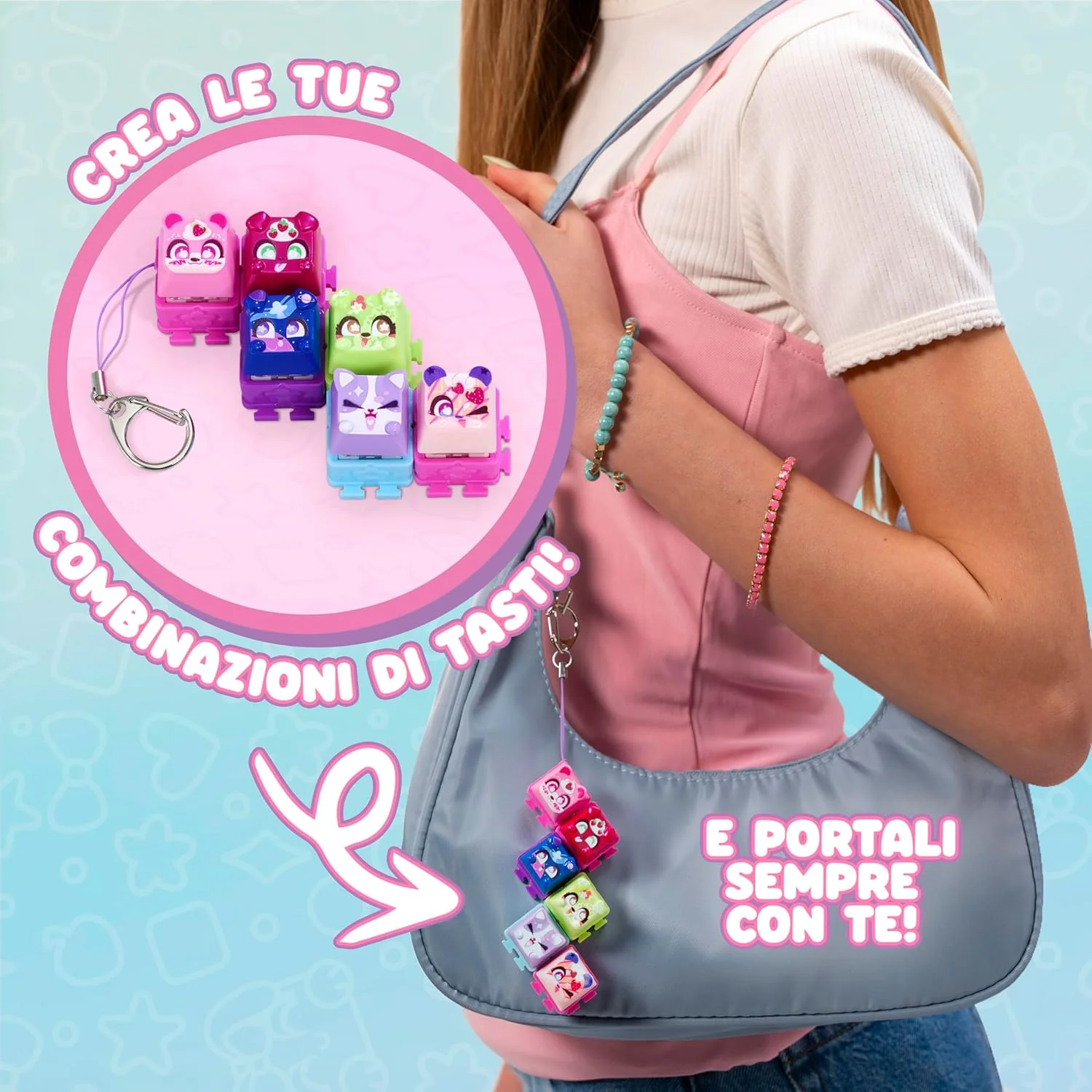 Clickeez Multipack Personaggi esclusivi trasformabili in portachiavi - Image 2