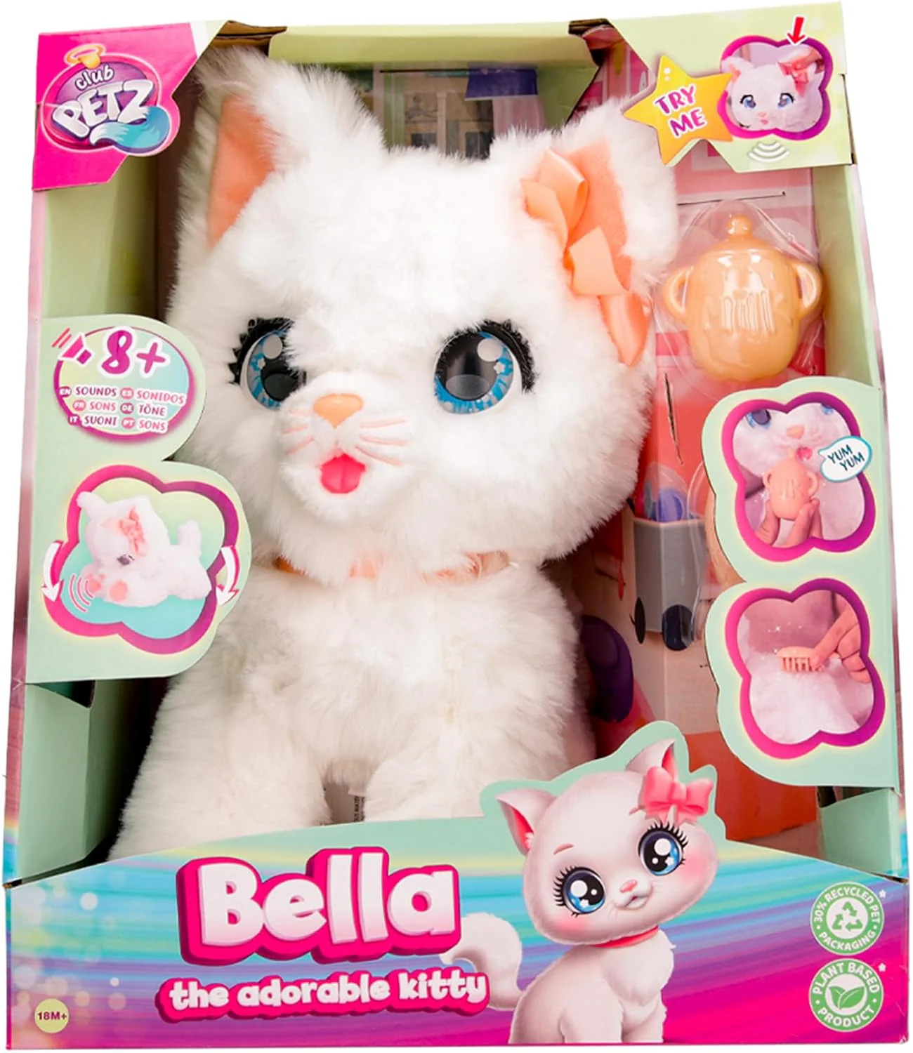Club Petz - Bella Gattino Peluche con Funzioni e Suoni - Image 3