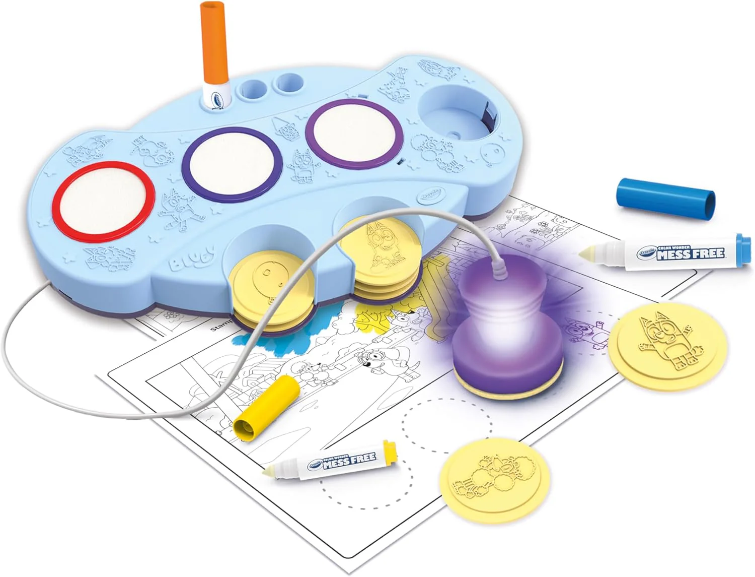 Color Wonder Magic Light Stampers Stampini Luminosi - Image 3
