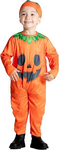 Costume Baby halloween 3-4 anni zucca
