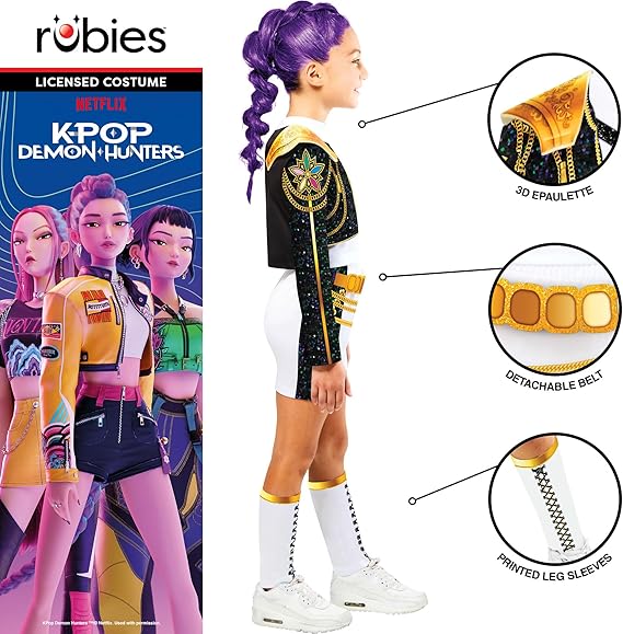 Costume Netflix K-Pop Demon Hunters Rumi Deluxe S - Image 4