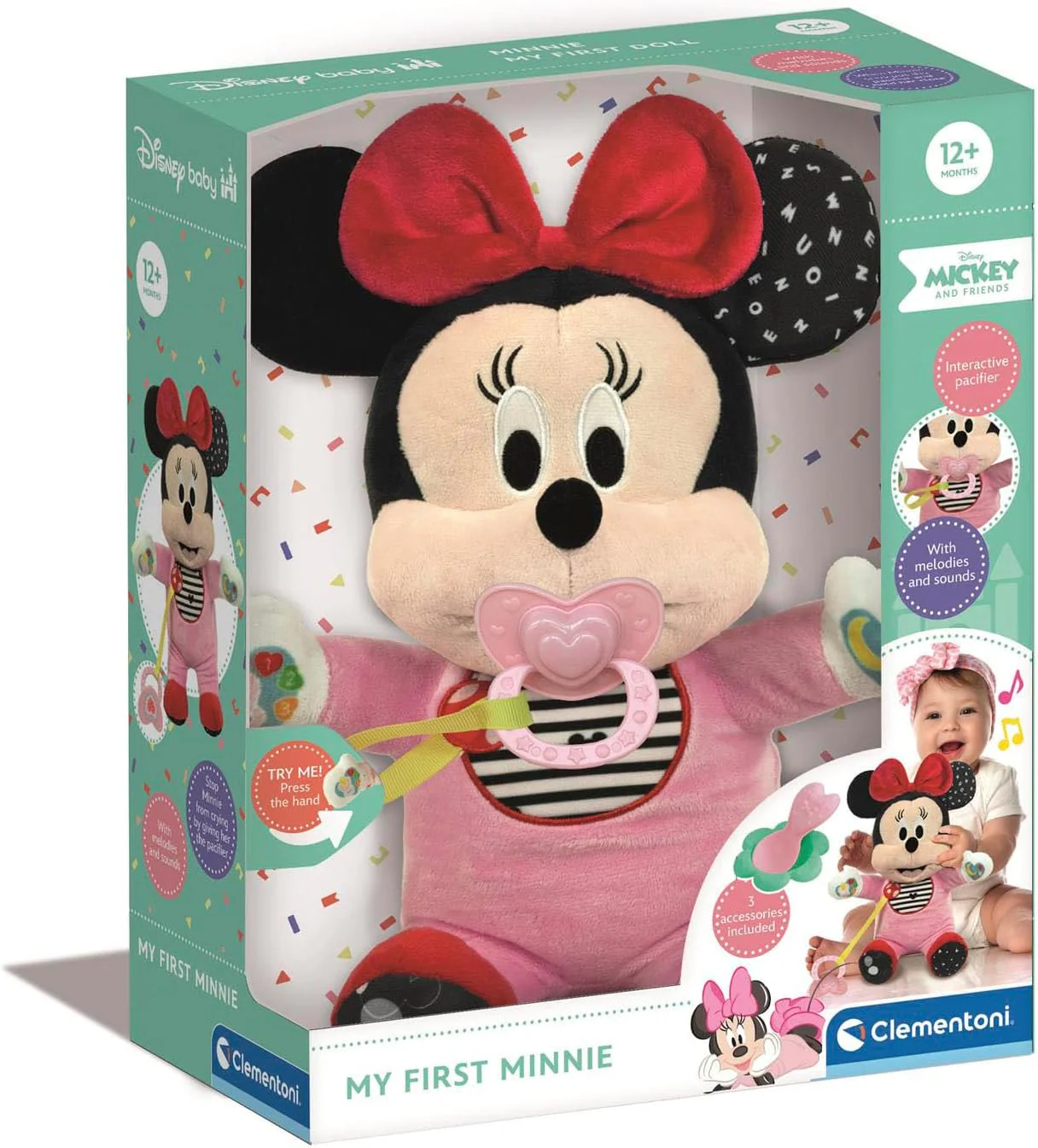 Disney Baby - Peluche My First Minnie - Image 3