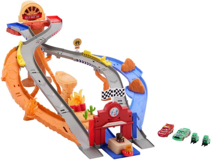 Disney Pixar Cars - Sfreccia E Soccorri  Playset Circuito Per Soccorso Stradale - Image 4