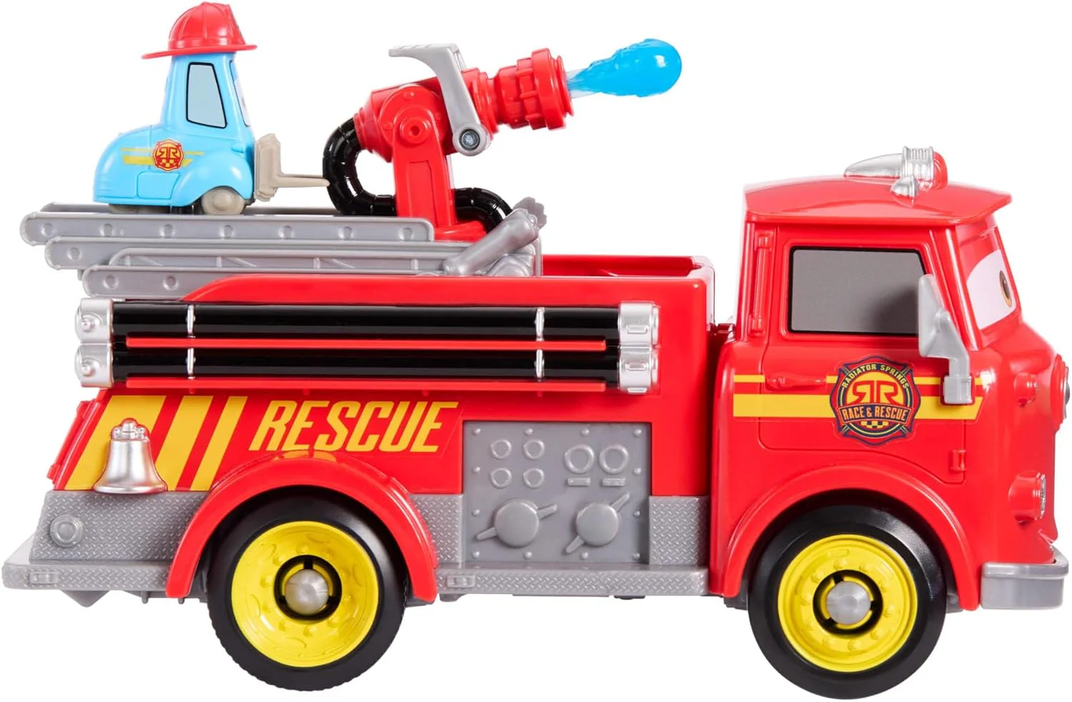 Disney Pixar Cars - Sfreccia E Soccorri Set Camion Pompieri Red e Guido - Image 2
