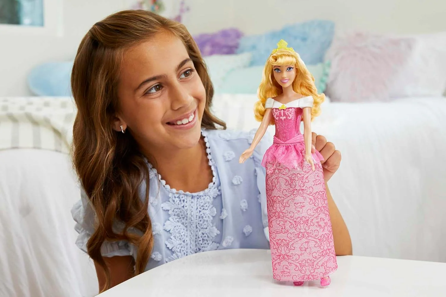 Disney Princess Aurora bambola con accessori - Image 2