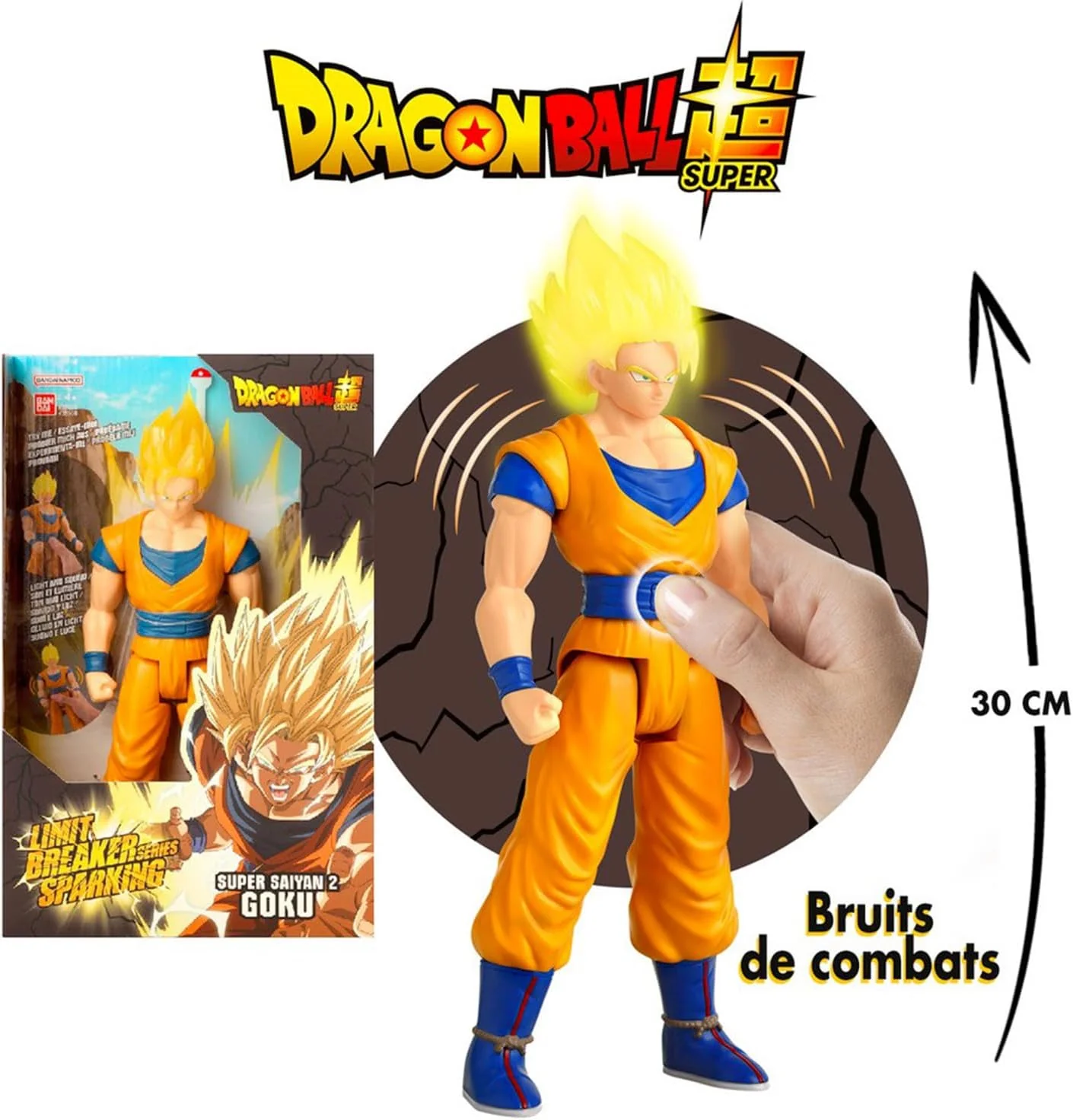 Dragon Ball Limit Breaker Sparking Series - Goku Super Sayan 2 - Image 3
