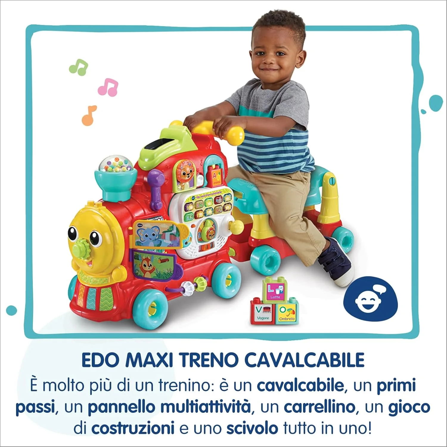 Edo Maxi Trenino Elettrico Cavalcabile - Image 2