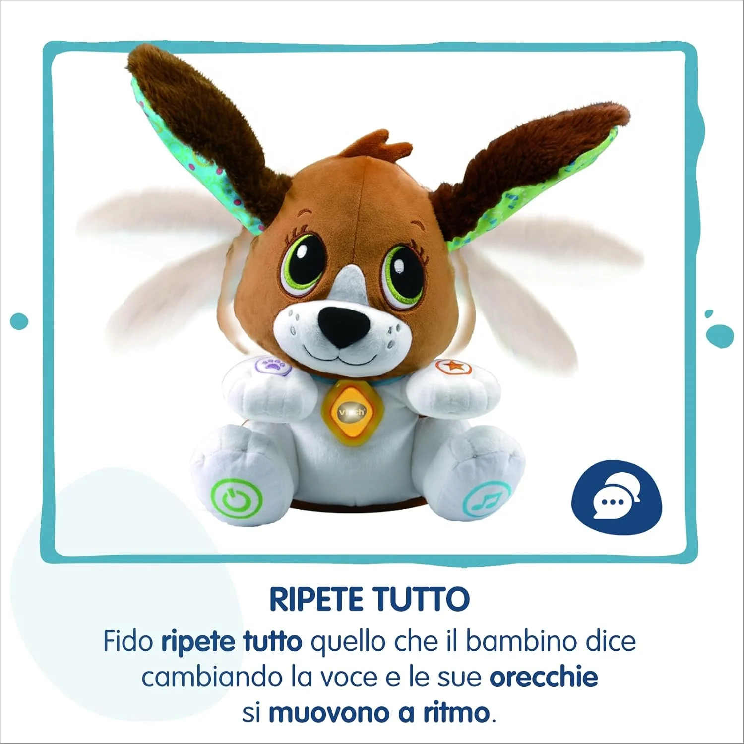 Fido Peluche interattivo parla e gioca con me - Image 4