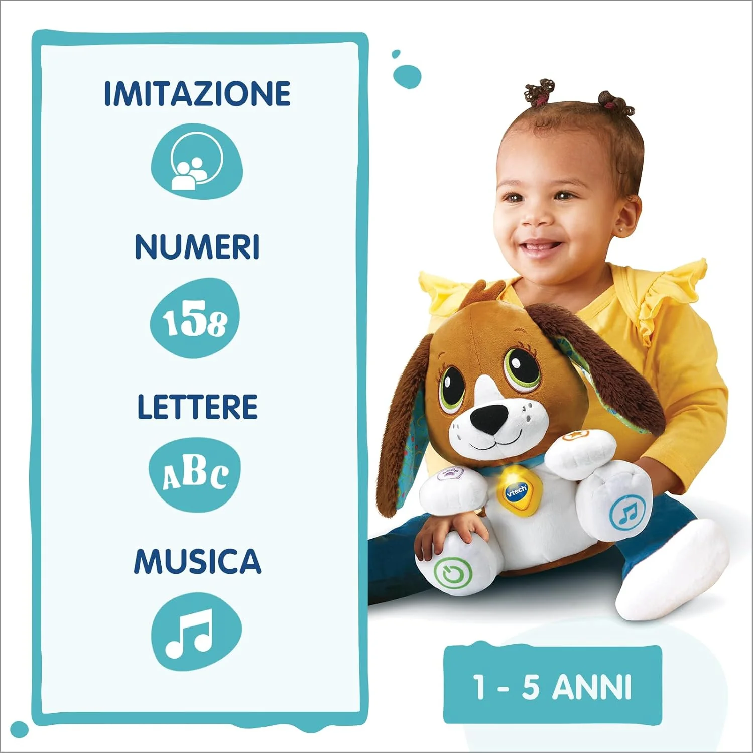 Fido Peluche interattivo parla e gioca con me - Image 5