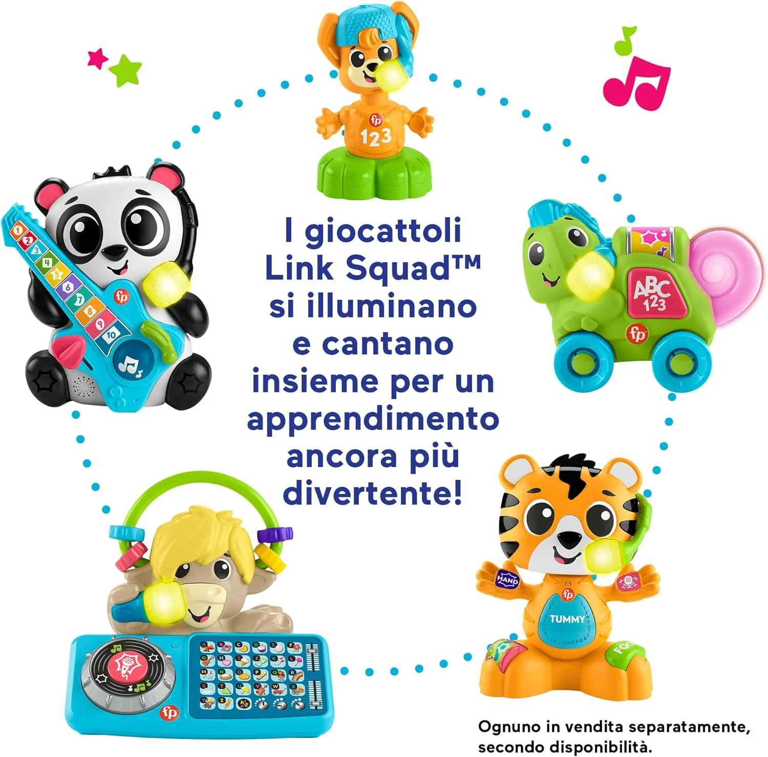 Fisher Price - Animal Band Gina la Pandina Impariamo a Contare - Image 3
