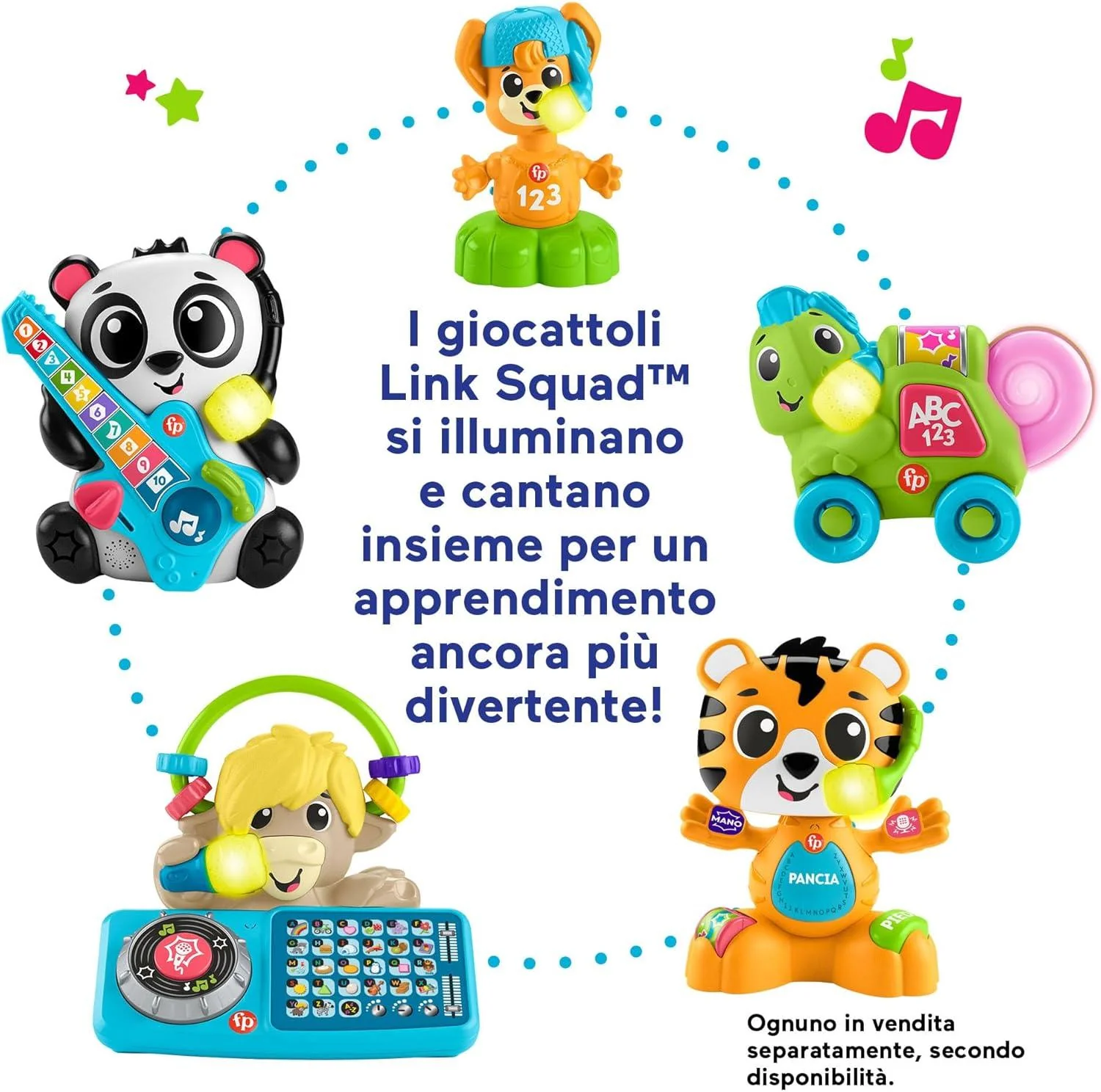 Fisher Price - Animal Band Carlotta la Tigrotta Prime Scoperte - Image 3