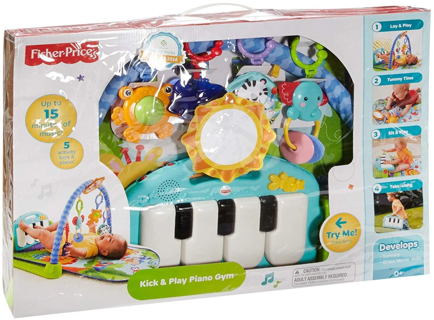 Fisher Price - Palestrina Baby Piano 4 in 1 - Image 3