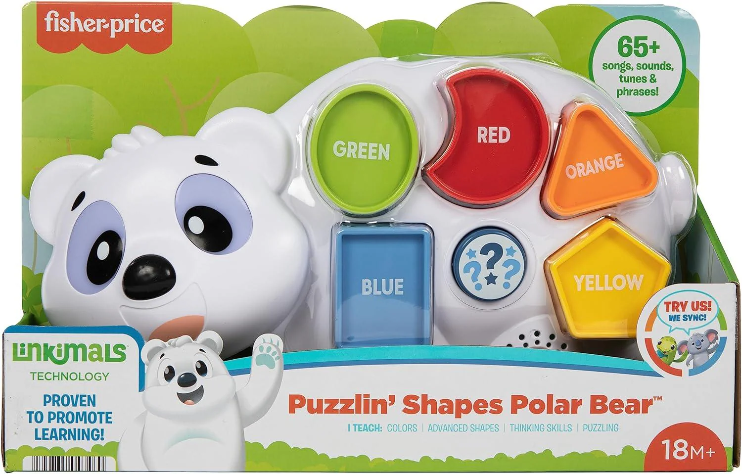 Fisher Price - Parlamici Fabietto Orsetto Forme E Colori - Image 6