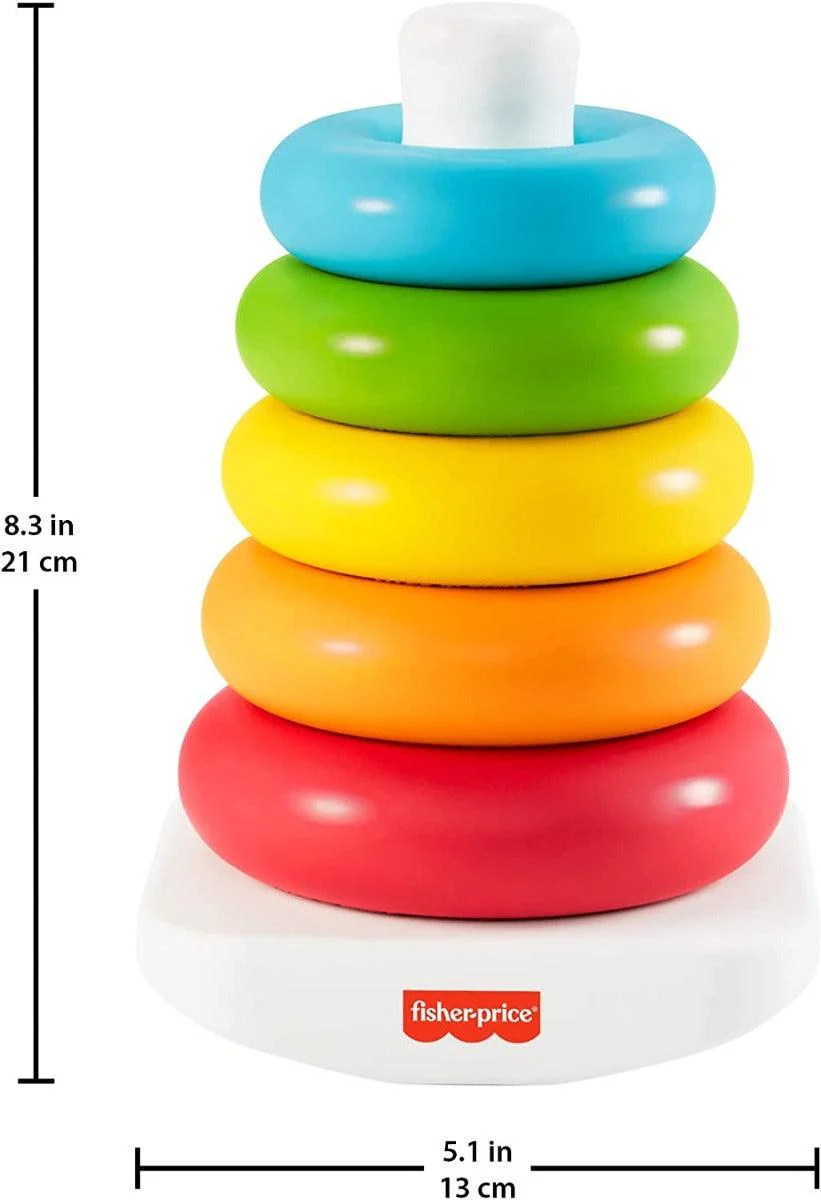 Fisher Price - Piramide 5 Anelli Eco - Image 3